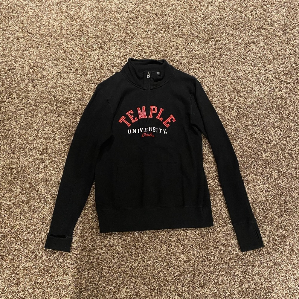 NWOT Jansport Temple University Quarter-Zip